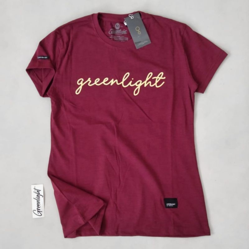 KAOS GREENLIGHT CEWEK BAJU WANITA LENGAN PENDEK T-SHIRT DISTRO CEWE