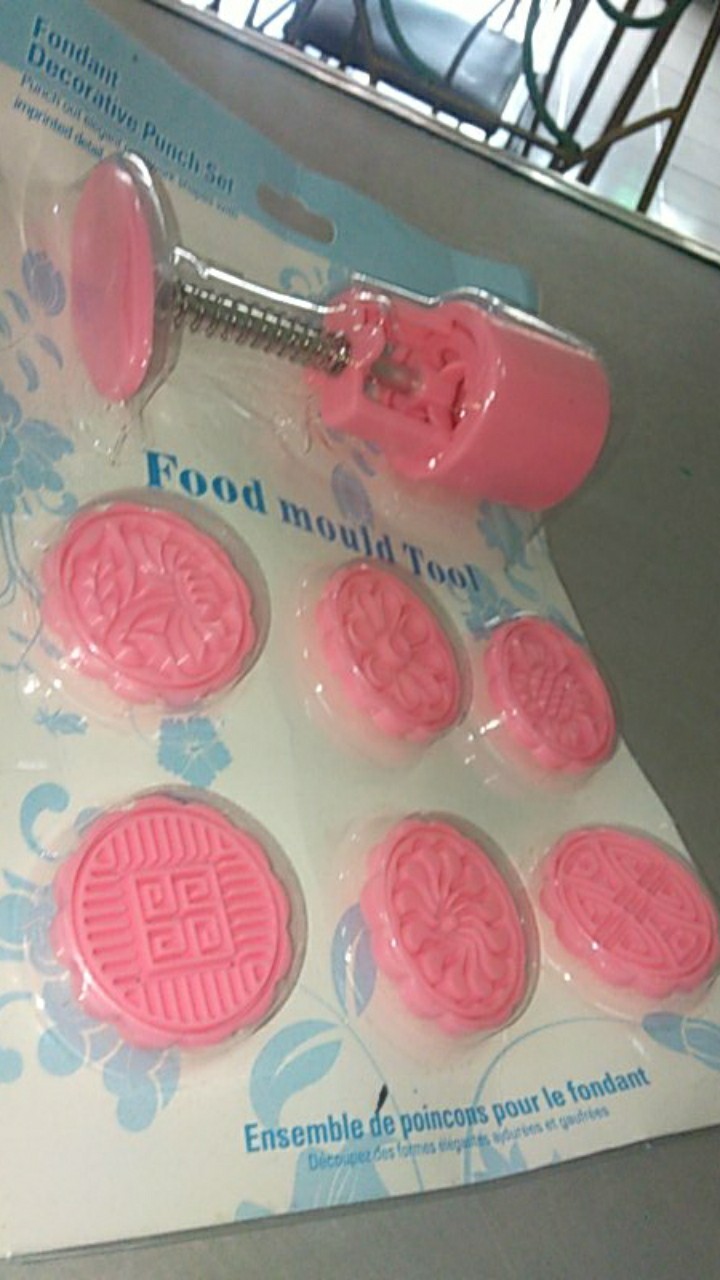 Cetakan Kue Mooncake / Fondant Decorative Punch Set