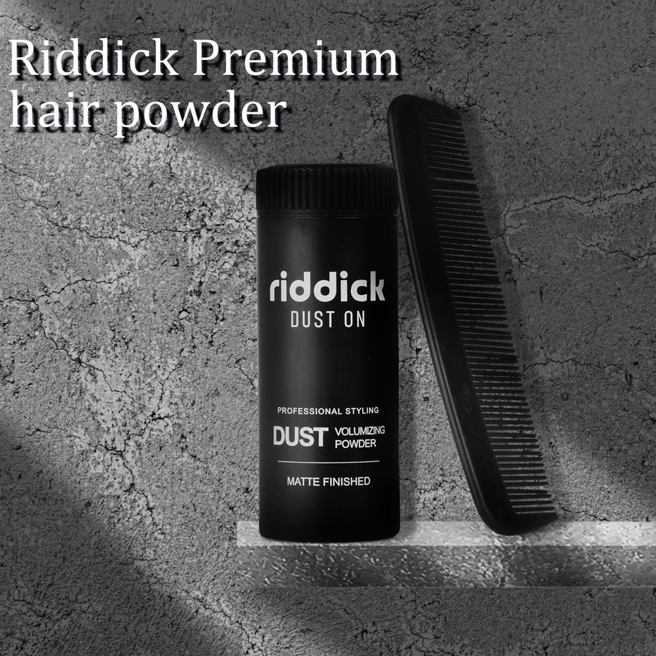 Riddick Hair Powder Man/Women Dust It Styling Matte Texture Increase Hair Volume