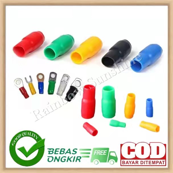 Vinyl Skun V80 isi 100 Pcs Kondom Skun Pelindung Skun Vinyl End Cap