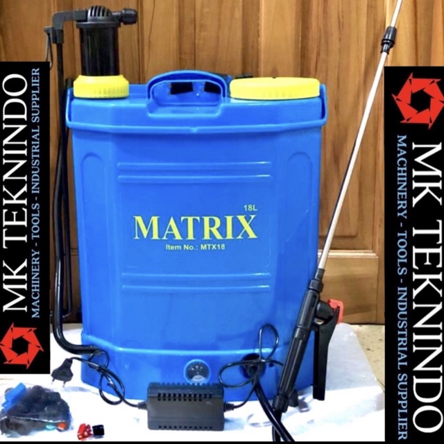 Matrix 18 L Liter Sprayer Elektrik 2 in 1 Hama Semprotan Semprot 15 16
