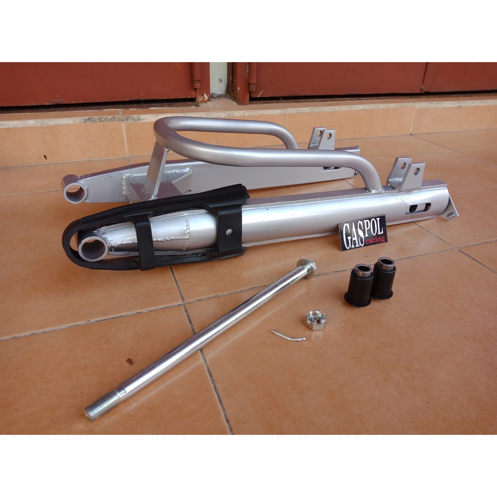 Capit Urang Oval Swing Arm Oval Rx King Lengan Ayun Besi Tebal Silver