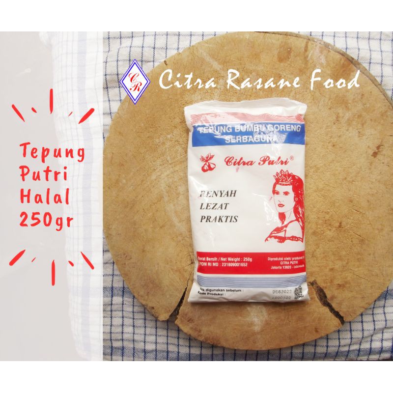

Tepung Putri / Tepung Bumbu Goreng Serbaguna Halal 250gr