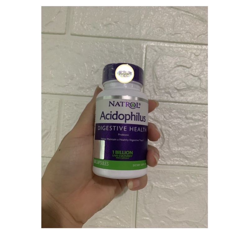 Natrol Acidophilus - isi 60 kapsul
