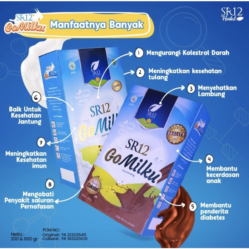 

SR12 GoMilku | Susu Kambing Etawa Premium Quality