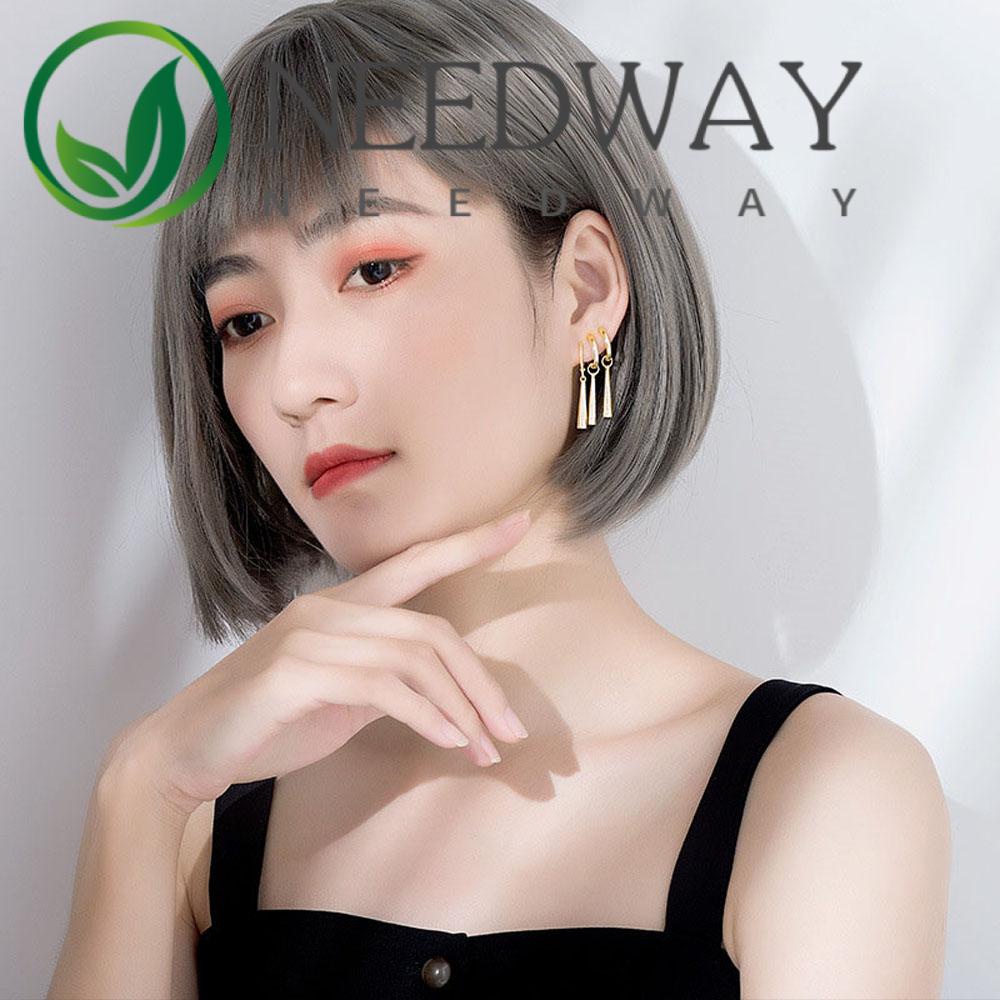 Needway  Japan Drop Earrings Fashion Gift Accessories Cosplay Clip Earrings Ear Clip Anime 3 Pcs/Set Jewelry Cartoon Roronoa Zoro Earrings