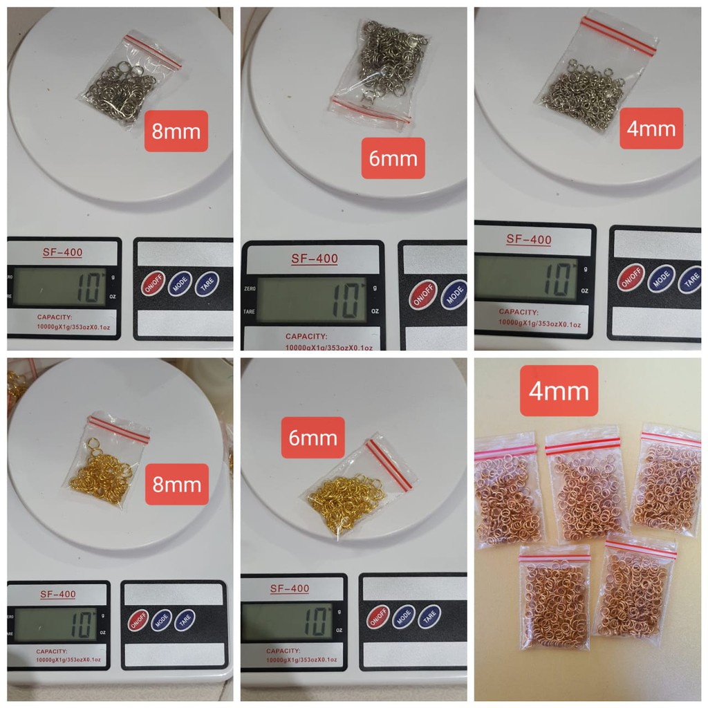 10gr Ring Bulat Ring Kalung Gelang