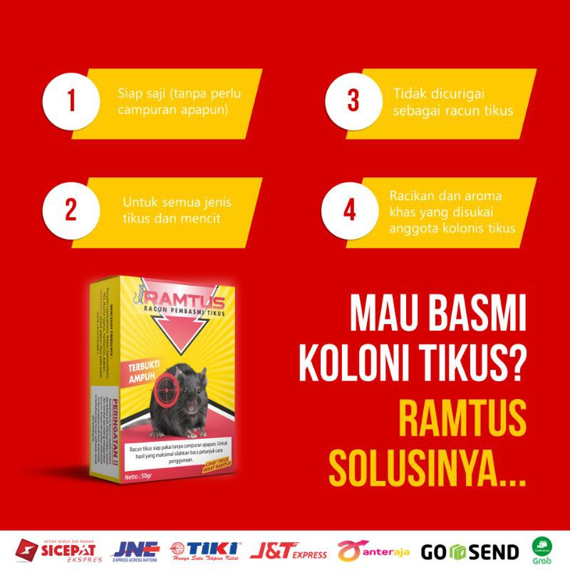 Racun Tikus Tidak Berbau - Bandung