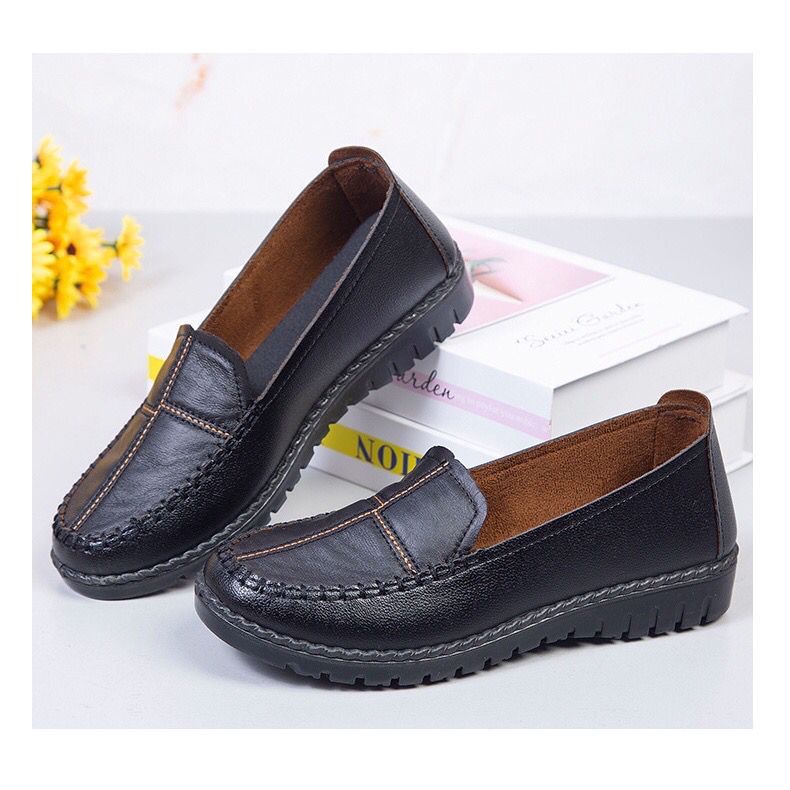 Sepatu Loafer Flatshoes Pantofel LW Wanita Perempuan Kerja Kantor Formal Casual