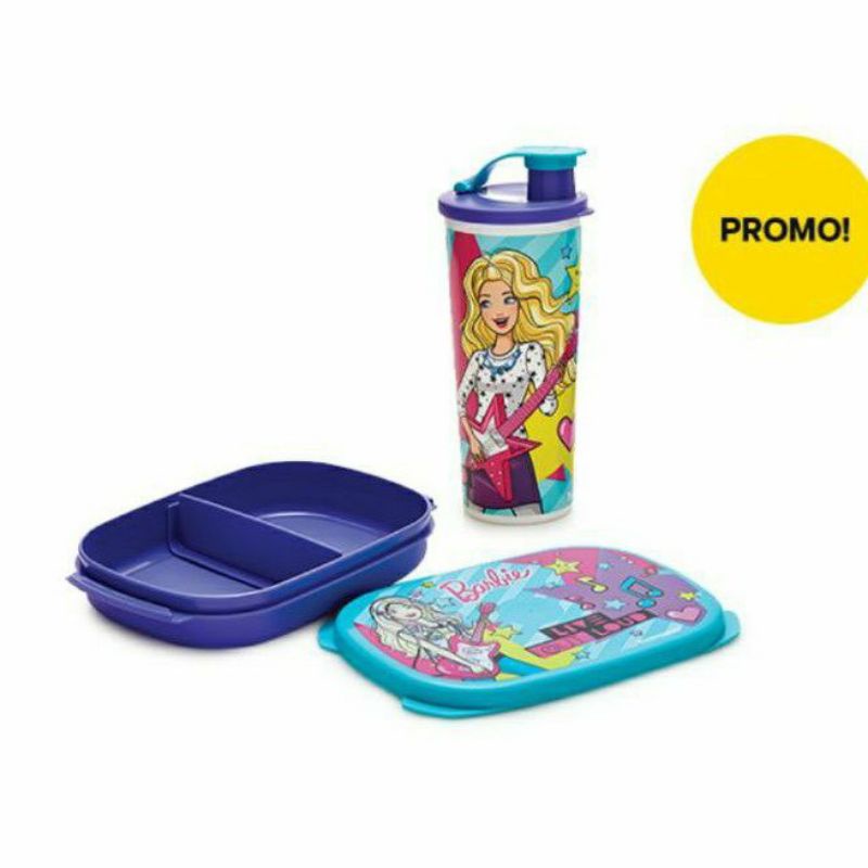 PROMO Tuperware Barbie Lunch Set Bekal