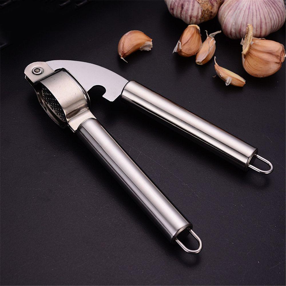 Solighter Penghancur Bawang Putih Stainless Steel Alat Dapur Memasak Mincer