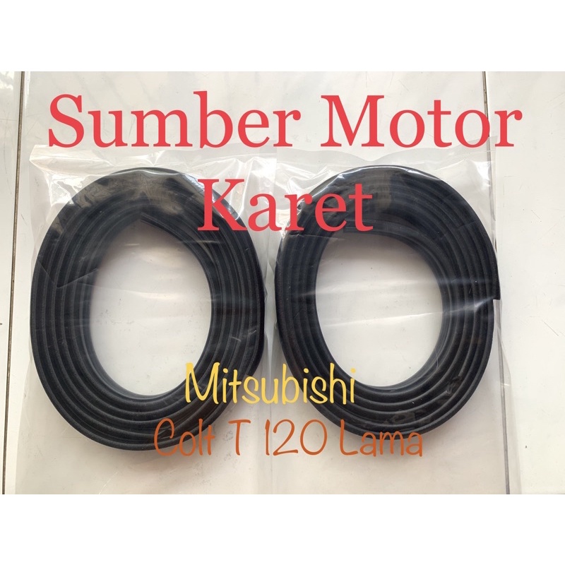 Karet Run Channel Depan Mitsubishi Colt T120 Lama (set)