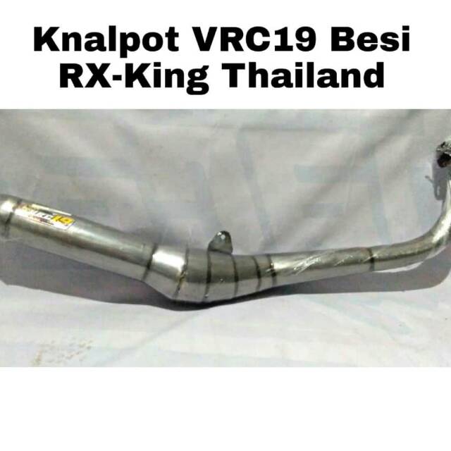 Knalpot Vrc besi rx king thailand