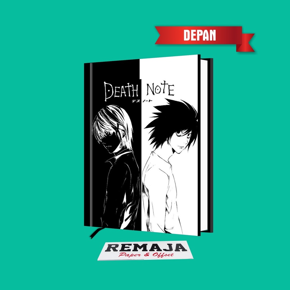 

Pocket book/Notebook Hardcover Death Note CODE 2 A6 & A5 / buku tulis catatan notes