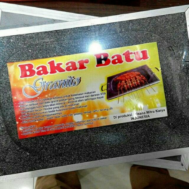 

Bakar Batu Granito Packing Aman Berlapis Lapis Bubble dan Kardus