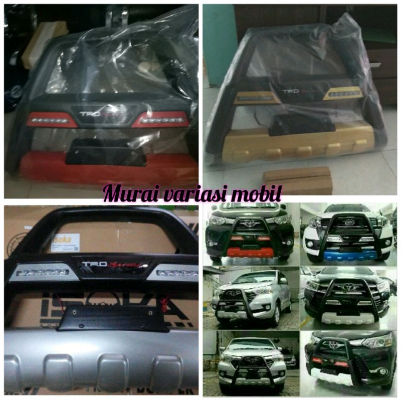 Tanduk Depan Led Variasi bemper Mobil All New Avanza Xenia