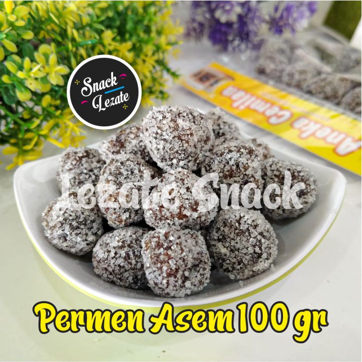 

Permen Asem 100gr / Permen Asam Jawa / Permen Jadul / Permen Asam Gula / Lezate Snack