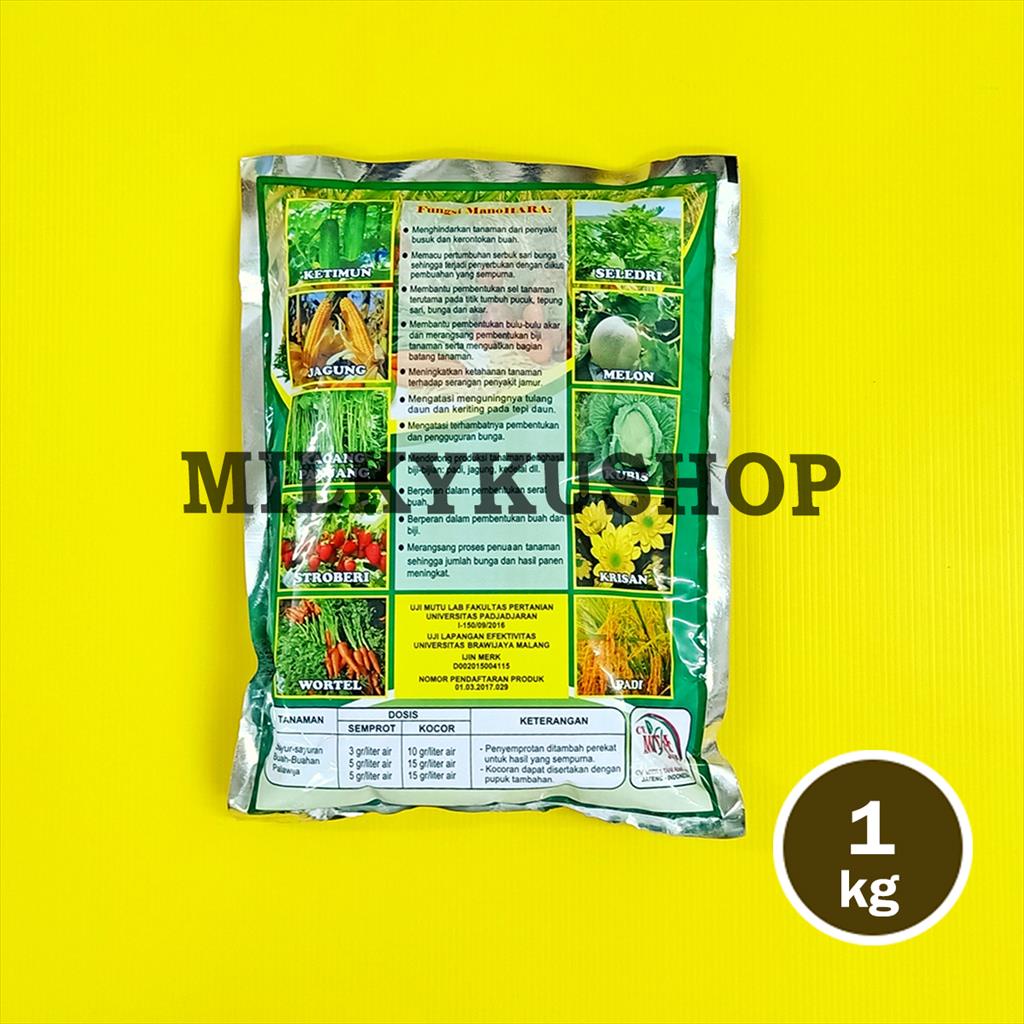 PUPUK MANOHARA 1 KG KEMASAN PABRIK KALSIUM BORON