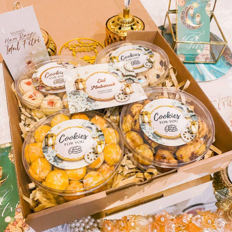 Jual LARGE BOX / HAMPERS KUE KERING / HAMPERS FULL COOKIES / COOKIES