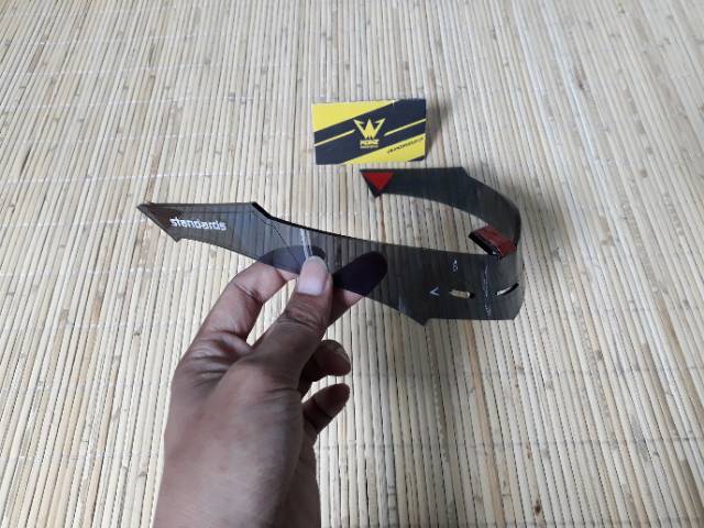 Spoiler KYT TT Course / Spoiler Helm KYT TT Course Dark Smoke
