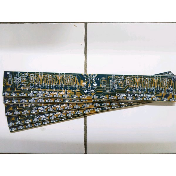 PCB Equalizer 20 Channel Stereo Potensio Putar