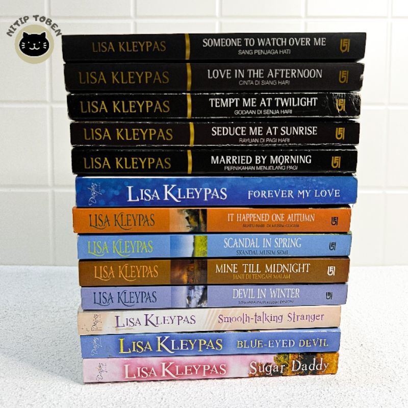 [ PRELOVED ] Novel / Buku Historical Romance by LISA KLEYPAS | Scandal In Spring / Devil In Winter /