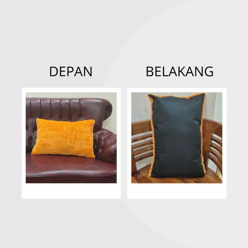 BANTAL TIDUL BULU SUPER JUMBO Empuk dan Mantul UK 45×65