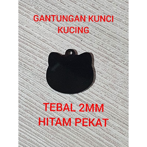 GANTUNGAN KUNCI MODEL KUCING 3CM