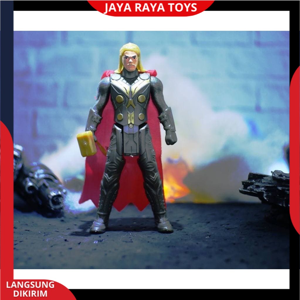 MAINAN ANAK ROBOT FIGURE Marvel Avengers 5 in1 TERMURAH IRONMAN THOR CAPT AMERICA HULK ANTMAN SNI