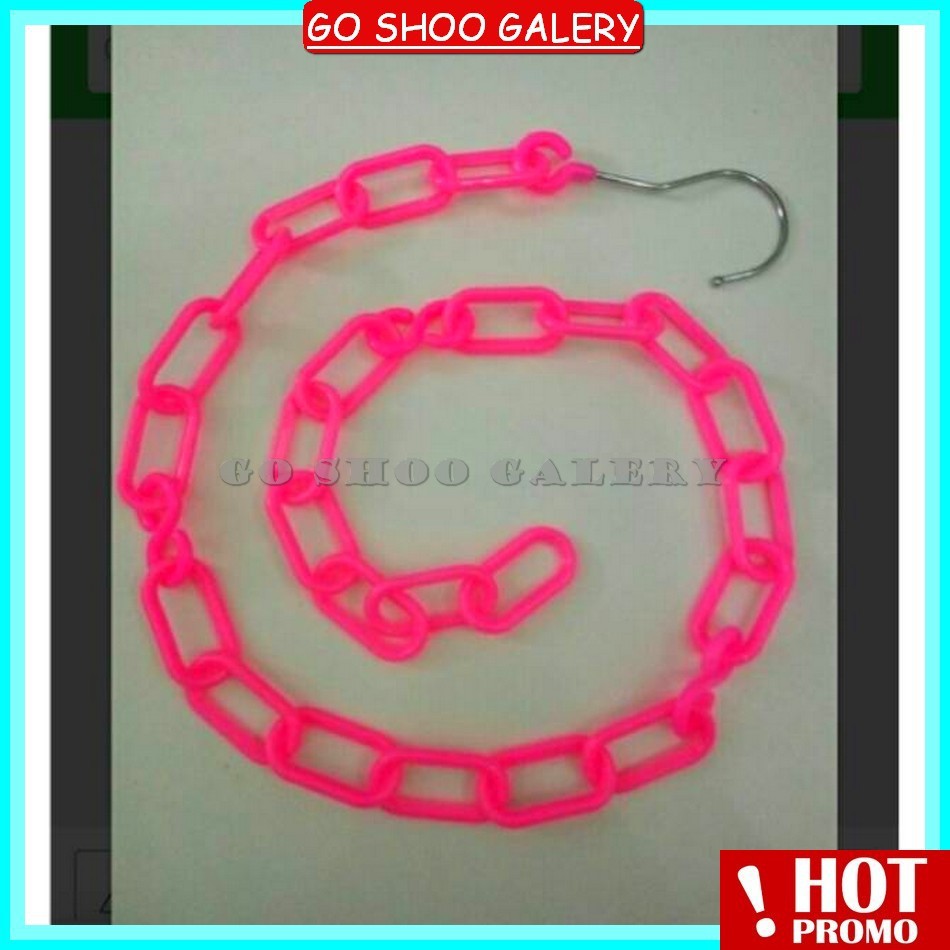Rantai Plastik Hanger Gantungan Baju