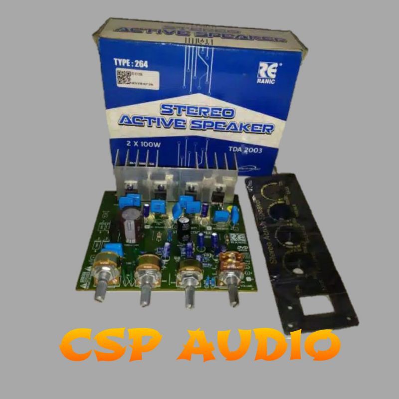 Kit aktif speaker TDA2003 stereo  BTL