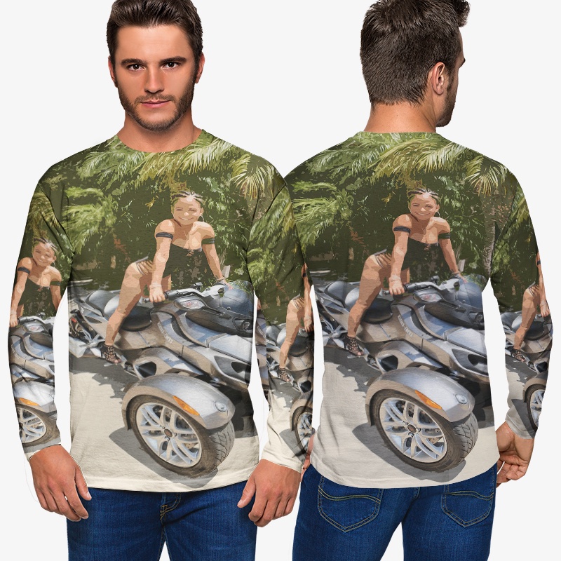 Kaos Pria Can Am Spyder Tshirt Bahan Polyester Jersey Casual Style Fashionable Unisex Tees