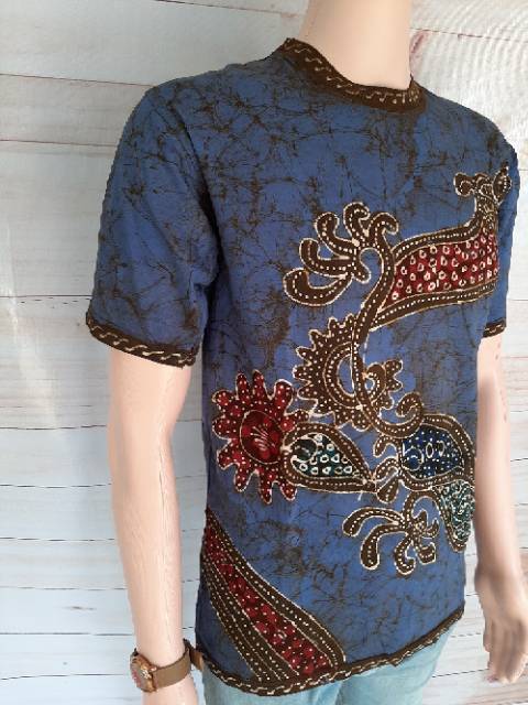 Kaos Batik Tulis Pekalongan Fullcotton 30s Jamin Adem