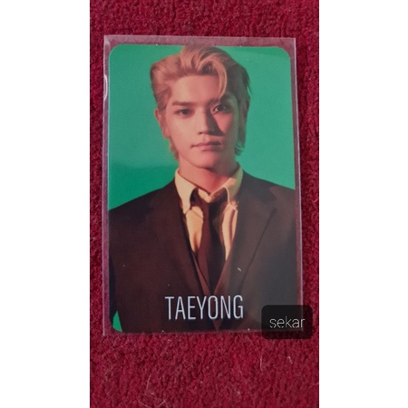 pc photocard taeyong loveholic b2