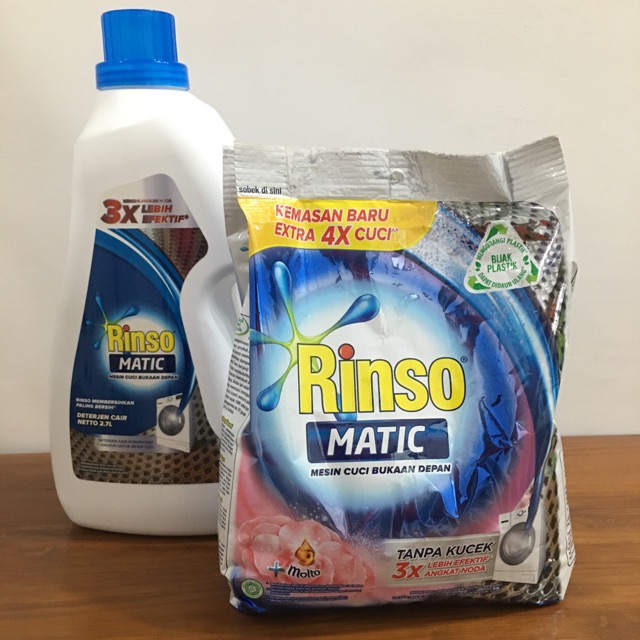 RINSO MATIC BUBUK (1KG), LIQUID