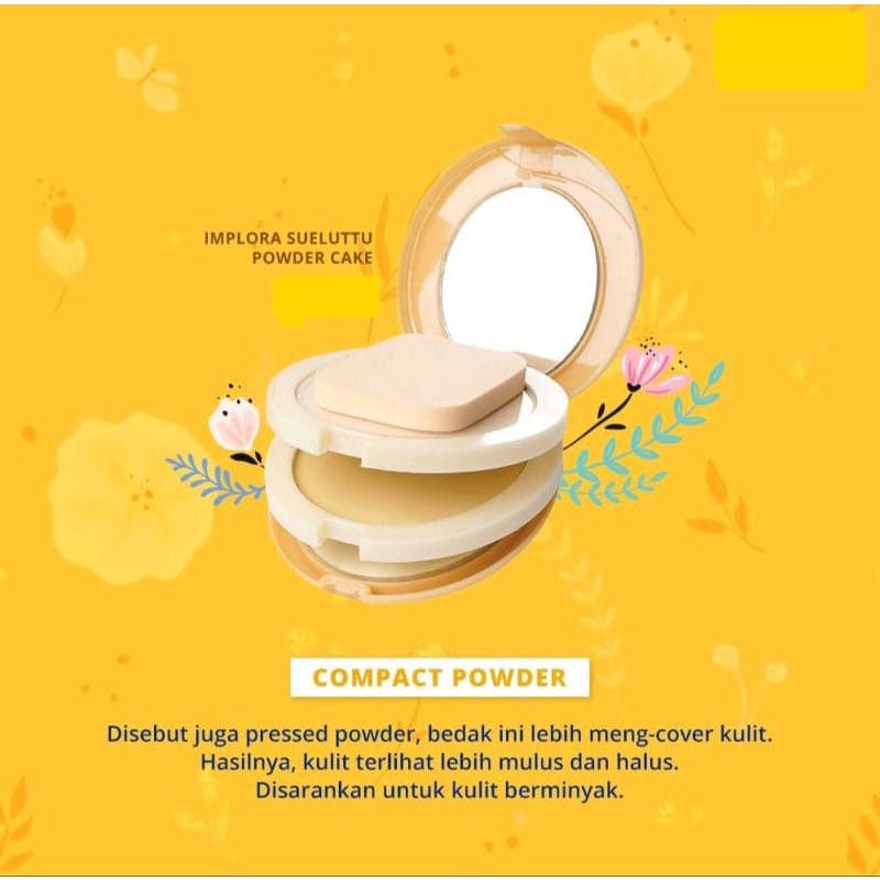[MARYAM] IMPLORA BEDAK 3IN1 IMPLORA COMPACT POWDER / BEDAK FOUNDATION