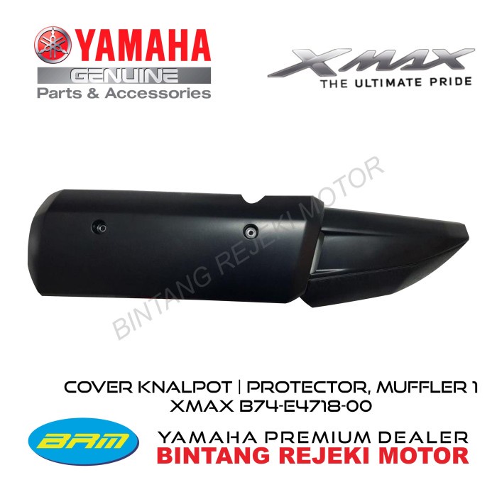 YAMAHA COVER KNALPOT | PROTECTOR, MUFFLER 1 XMAX B74-E4718-00