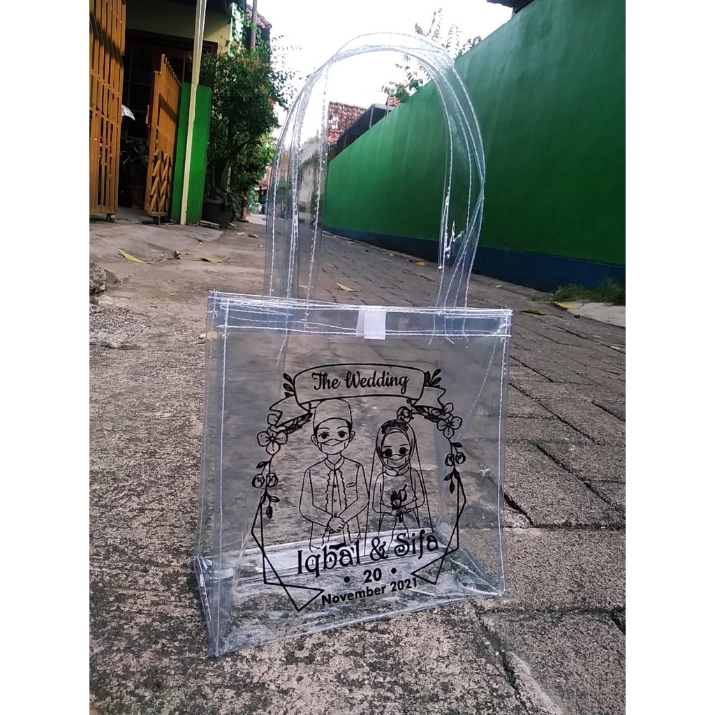 

20x20x10 Min Order 200pcs! Mika 0.20gsm! Free Sablon Satu Warna Satu Sisi! Tas Souvenir Premium!