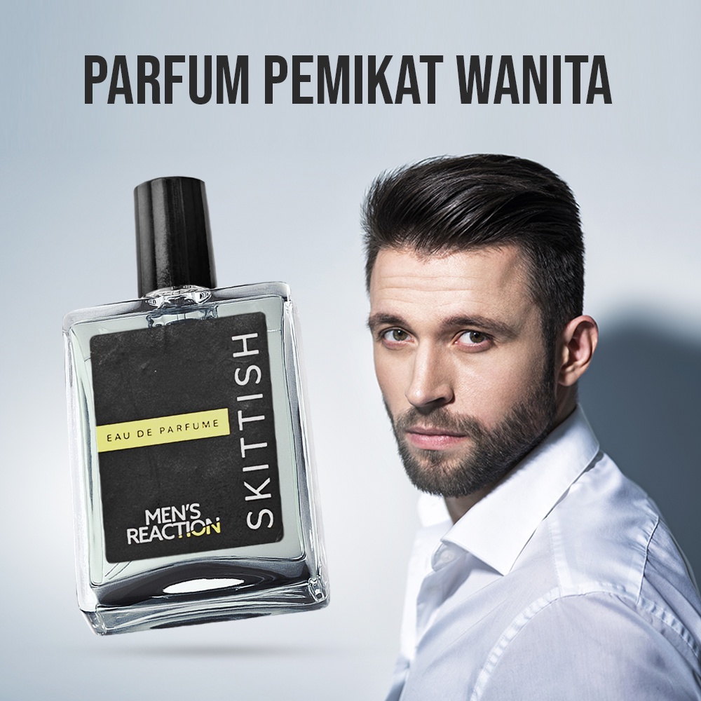 Parfume Pria Dewasa Men's Reaction Skitish Eau De Parfume Wangi Tahan Lama