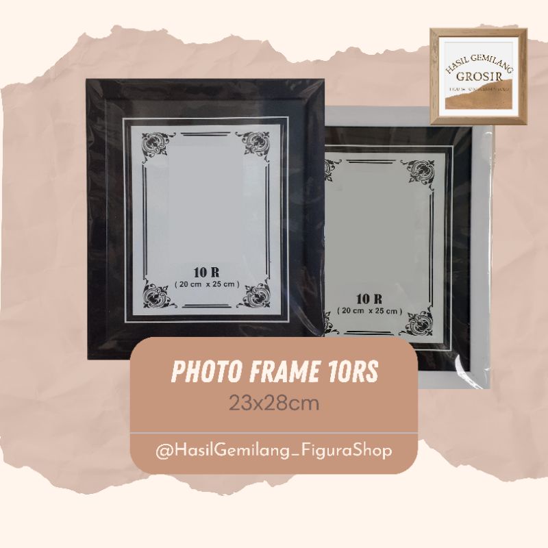 Bingkai Foto 10Rs | Figura Foto 10Rs | Frame foto 10Rs | Bingkai Foto