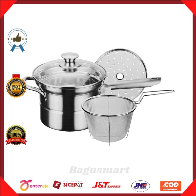 Krischef Panci Kukus/panci pengukus/alat kukus