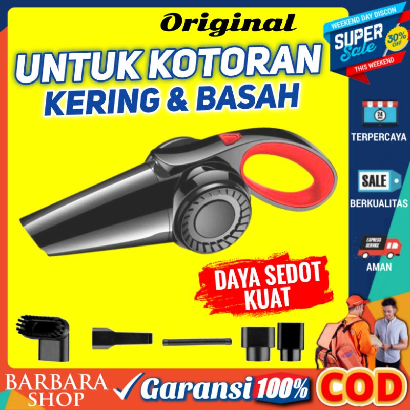 Vacuum Vacum Vakum Cleaner Mini Portable Penyedot Debu Mobil Pembersih Debu Mobil