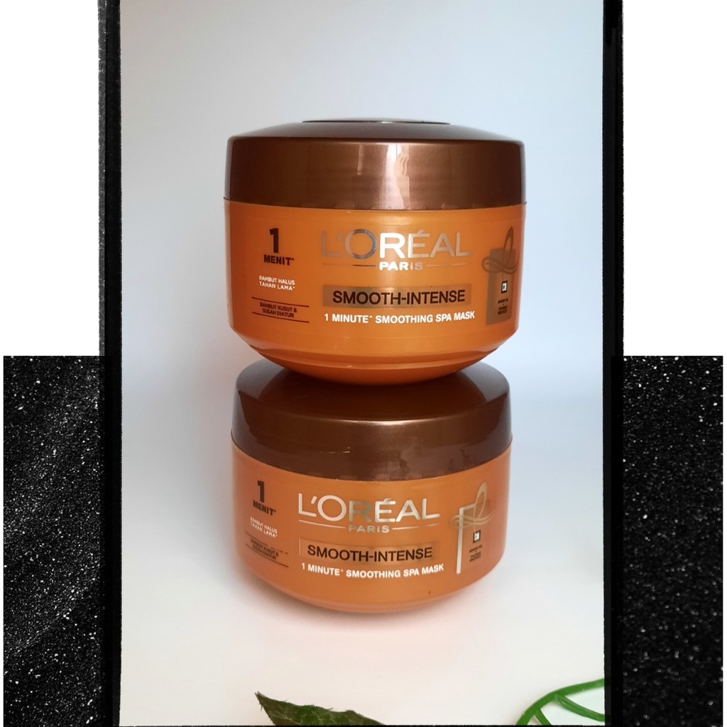 PROMO L'OREAL SMOOTH INTENSE HAIR MASK / MASKER RAMBUT