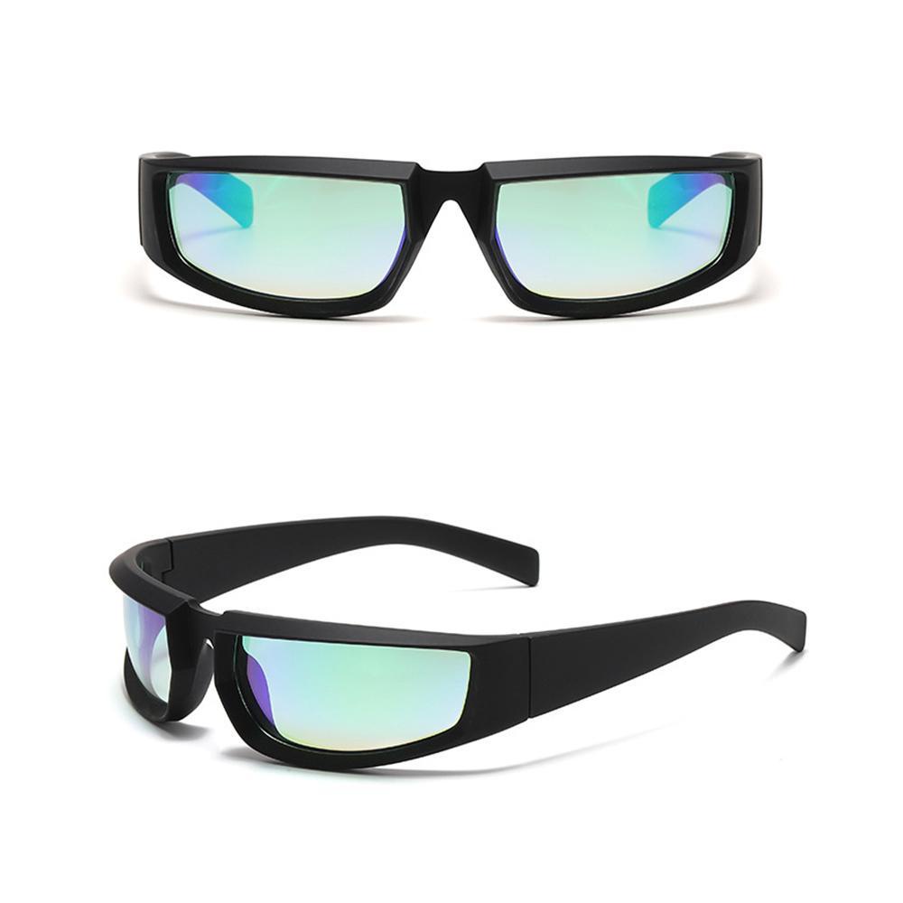 PINEAPPLE Y2k Kacamata Hitam Fashion Bersepeda Olahraga Punk Goggles