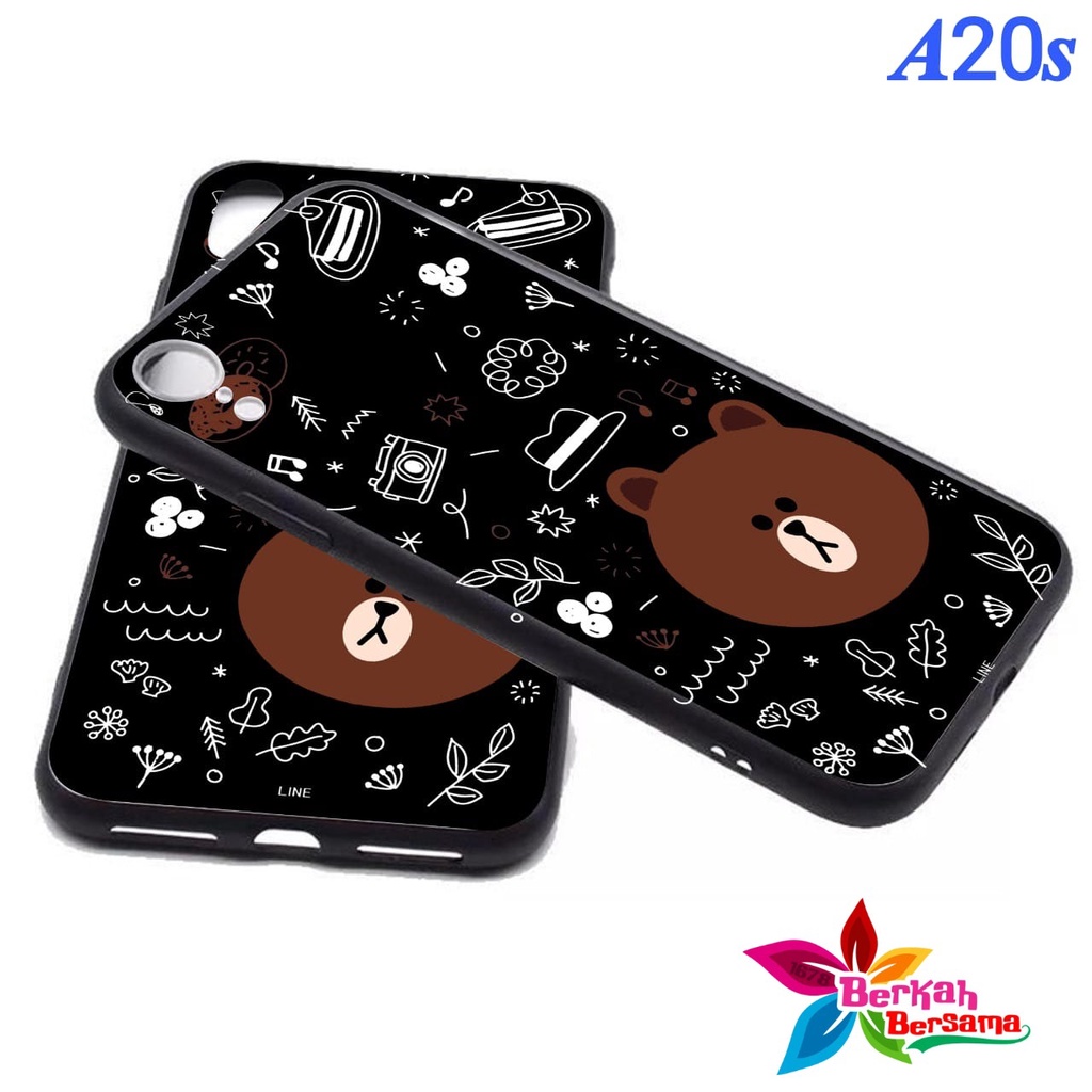 SS015 SOFTCASE BEAR samsung A20s A50 A50s A30s A31 A21s A51 A12 A02S BB4506