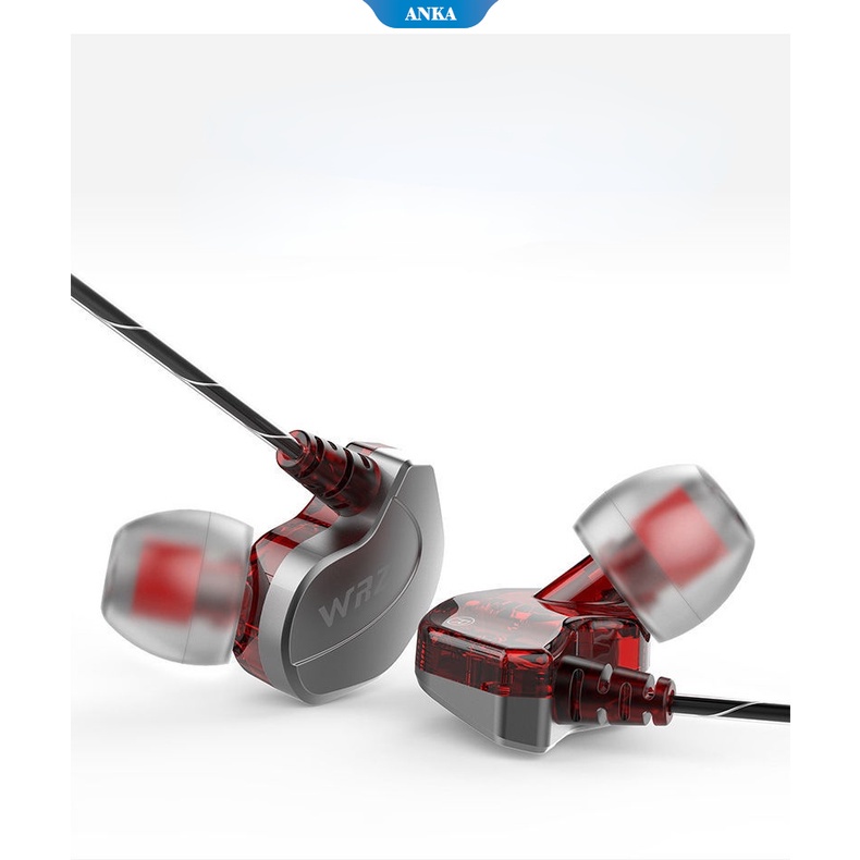 PUBG 6D heavy bass gaming in-ear sports earphone kualitas suara tinggi dapat memanggil Type-c jack untuk Oppo/Vivo/Huawei/Samsung/Xiaomi