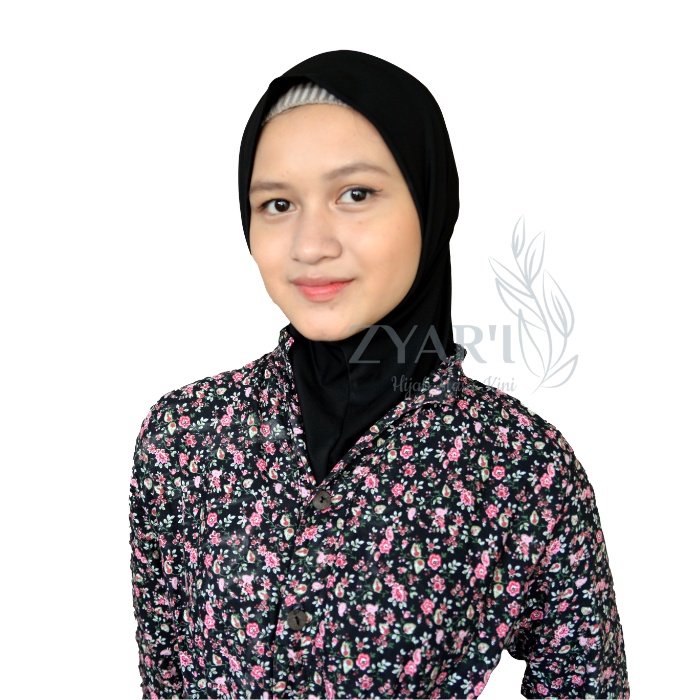Hijab Sport Jilbab Simple Daily Non Pad / Hijab Sport Daily / Hijab Voli / Jilbab Olahraga-3