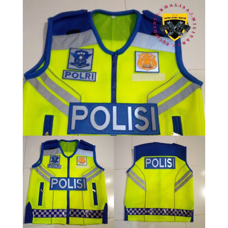 Rompi Tebal, Rompi Polisi Lalulintas, Rompi Polantas, Rompi Polisi Terbaru