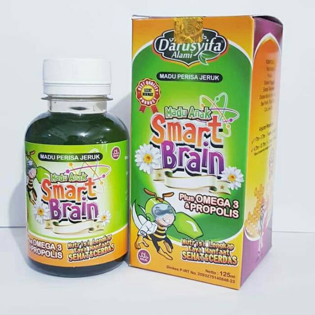 

Madu SMART BRAIN Darusyifa 125 ml Membantu Anak Sehat dan Cerdas