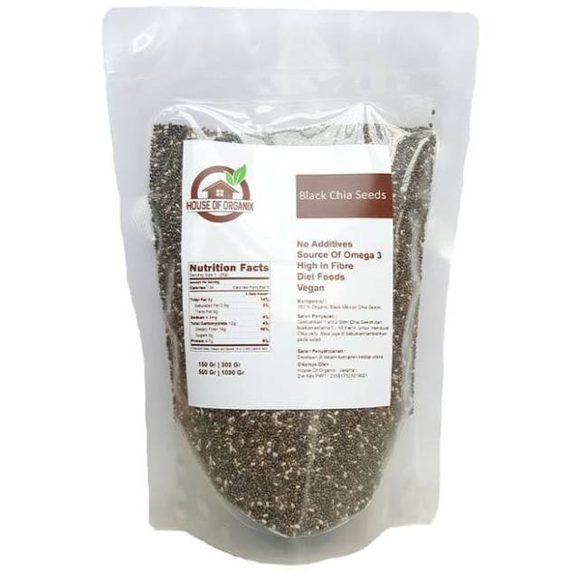 

Organik Black Chia Seeds 150 Gr Bisa Untuk Program Diet